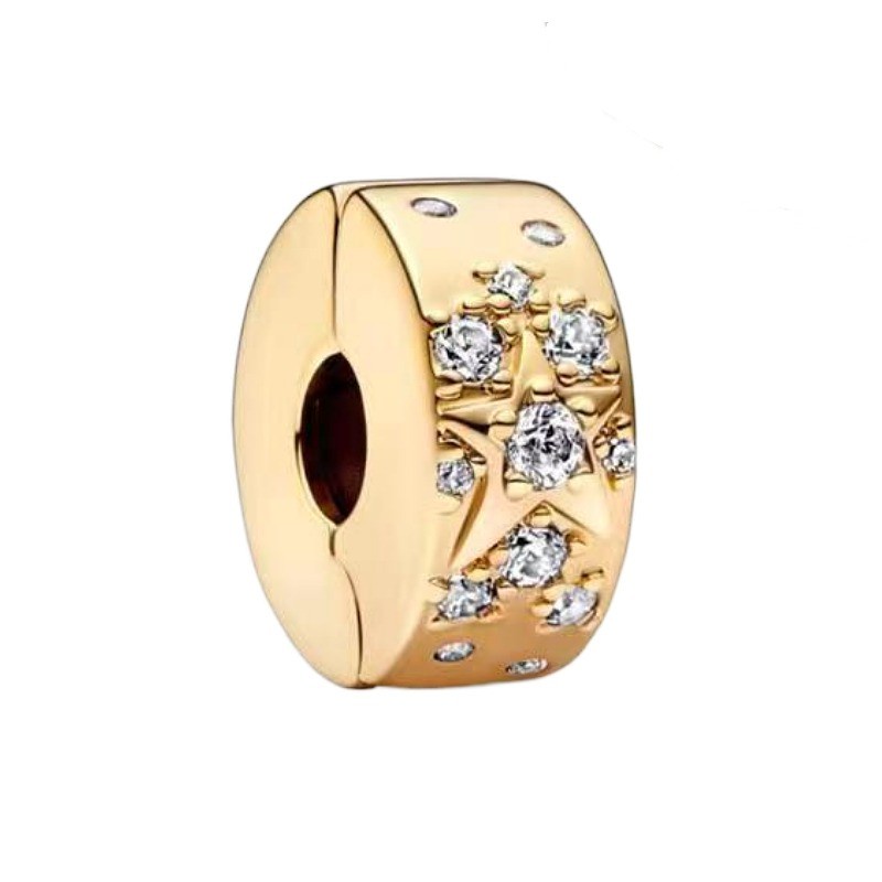 Mặt Dây Chuyền Bạc 925% Hình Bánh Donut Chất Lượng Cao Pandora2023