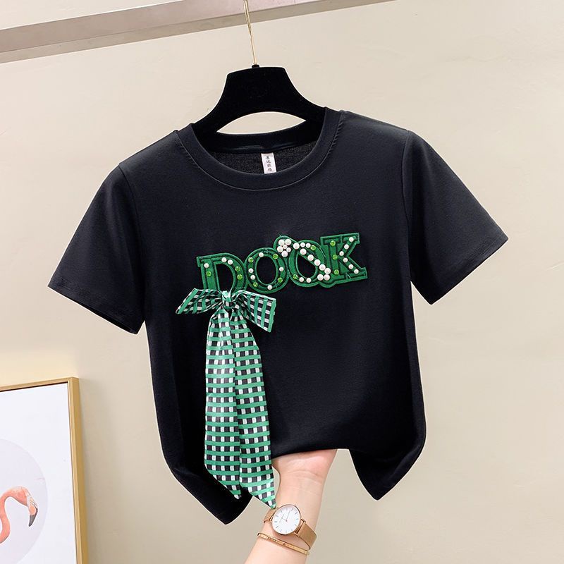 Áo Thun Cotton Nguyên Chất Ngắn Tay Thời Trang Mùa Hè 2023 Kiểu Mới 0 Xfc
