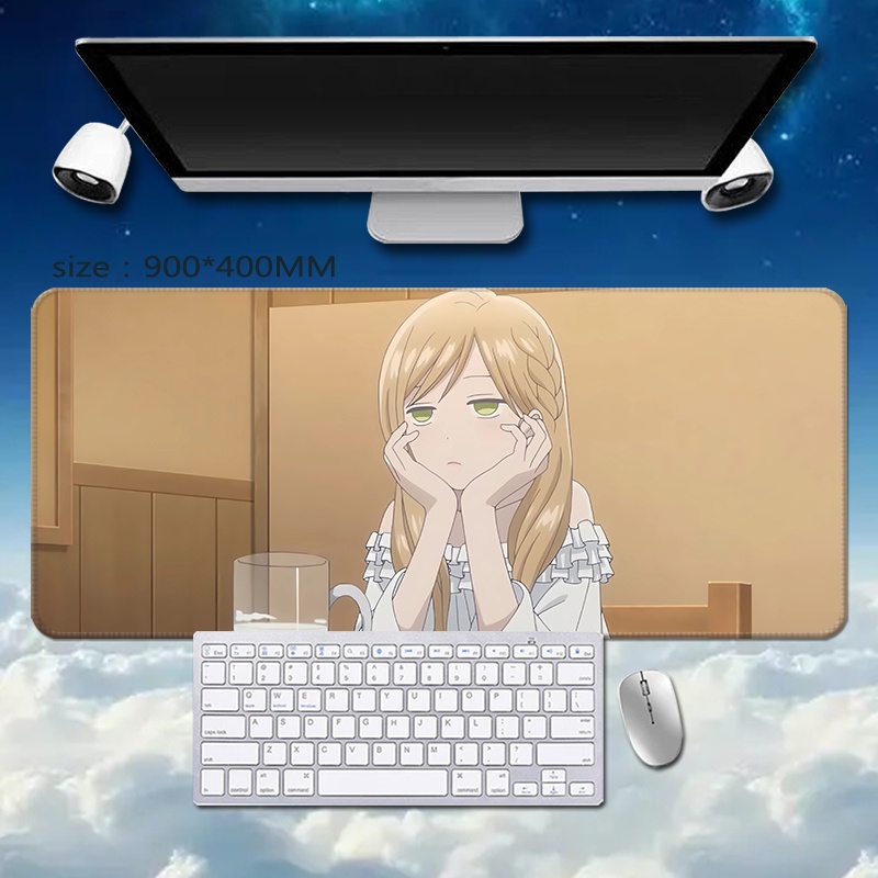 Yamada-kun to Lv999 no Koi wo Suru mouse pad oversized keyboard pad table pad Aki Dougi under the Xi anime
