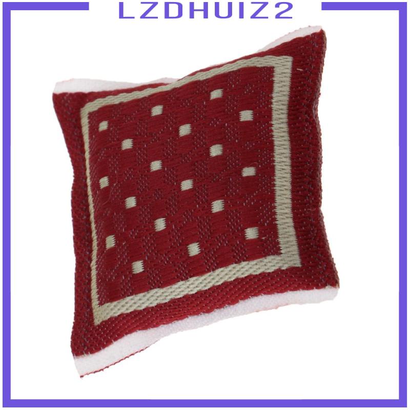 Gối Đệm Đan Cho Ghế Sofa Nhà Búp Bê Tỉ Lệ 1 / 12