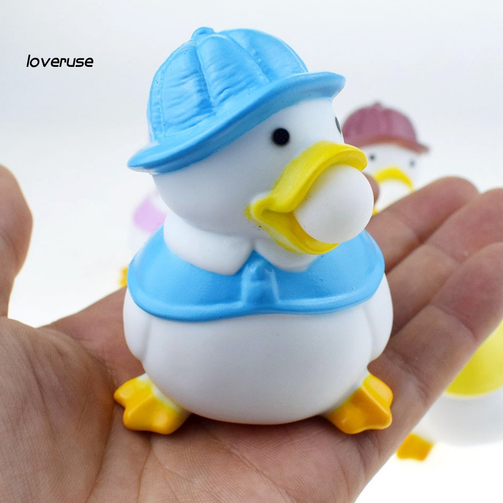 Đồ Chơi Nắn Bóp Đàn Hồi Giảm Stress Hình Chú Vịt