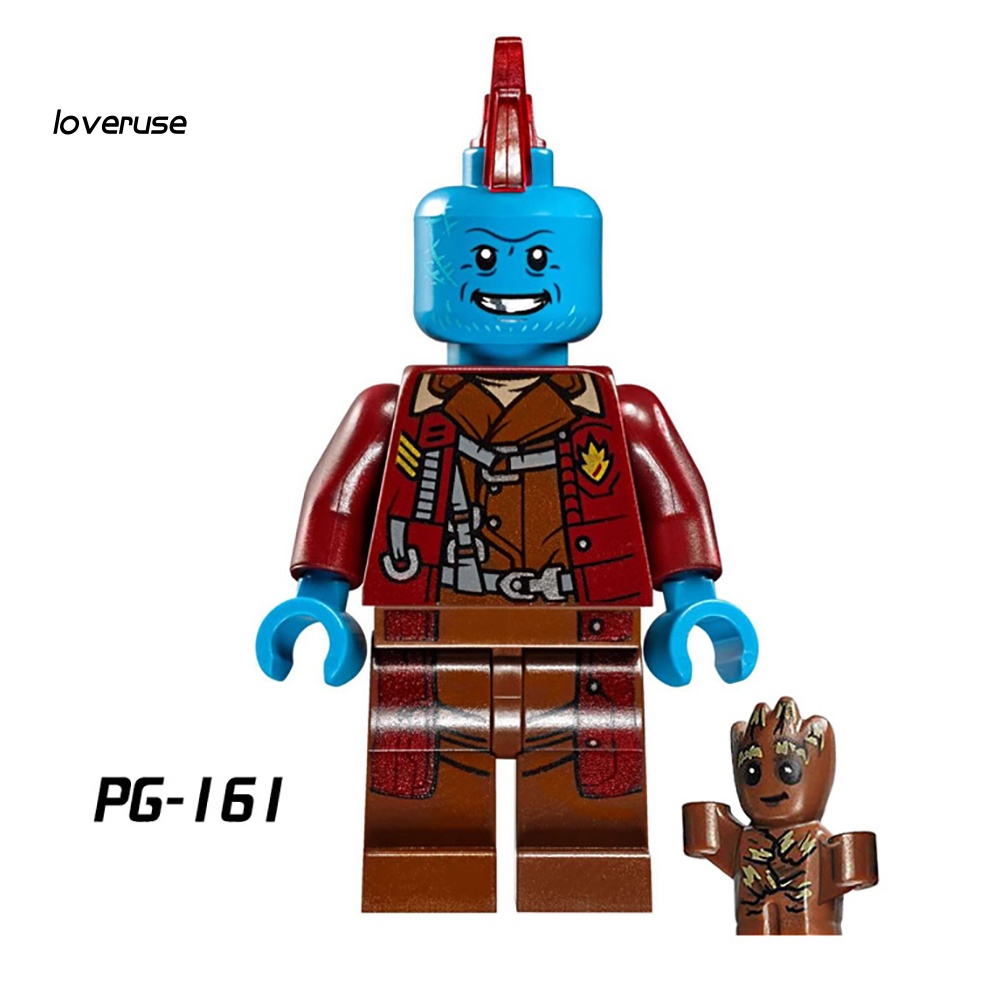 Bộ 8 Mô Hình Búp Bê Groot Trong Guardians of the Galaxy Kích Thước 2inch