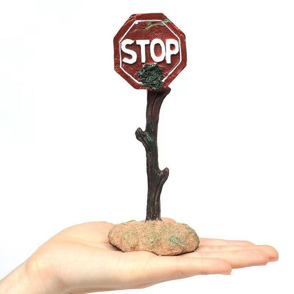 LEISURE Biển Cảnh Báo Hình Cá Mập Bằng Nhựa Dùng Trang Trí Bể Cá