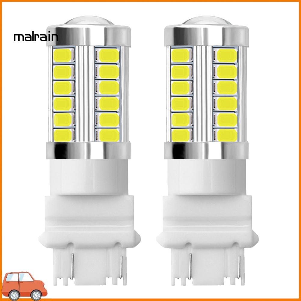 Bộ 2 Đèn LED Cảnh Báo Tín Hiệu Rẽ Gắn Đuôi Xe Hơi Độ Sáng Cao