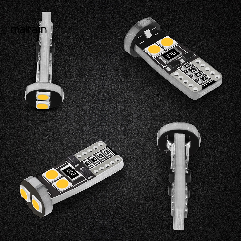 Bộ 2 Đèn Led 164 2825 T10 Dùng Để Trang Trí Nội Thất Xe Ô Tô