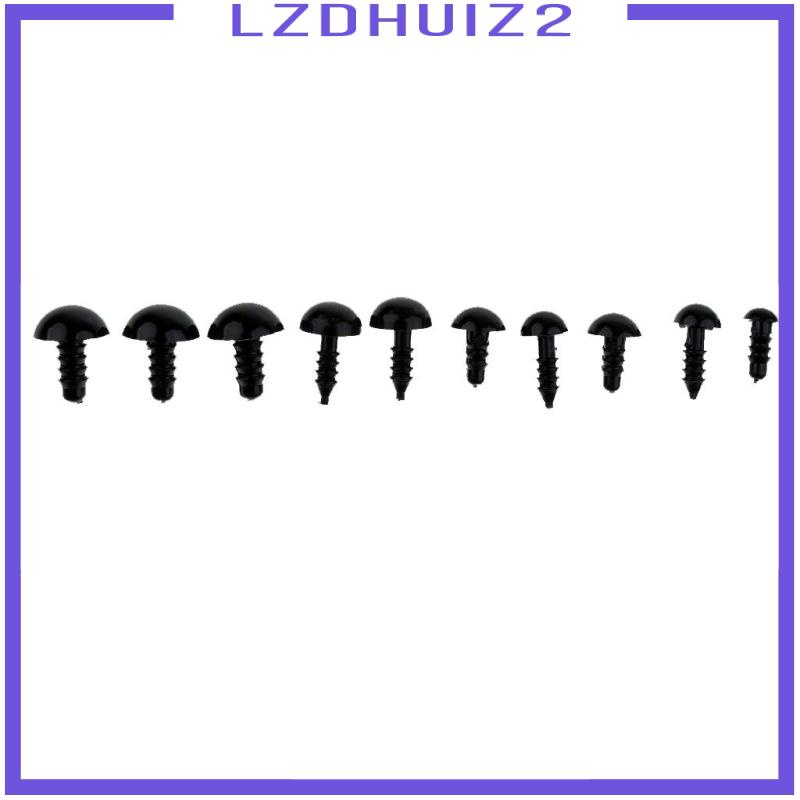 142 Con Mắt Đen An Toàn Cho Gấu Bông 6mm 8mm 9mm 10mm 12mm