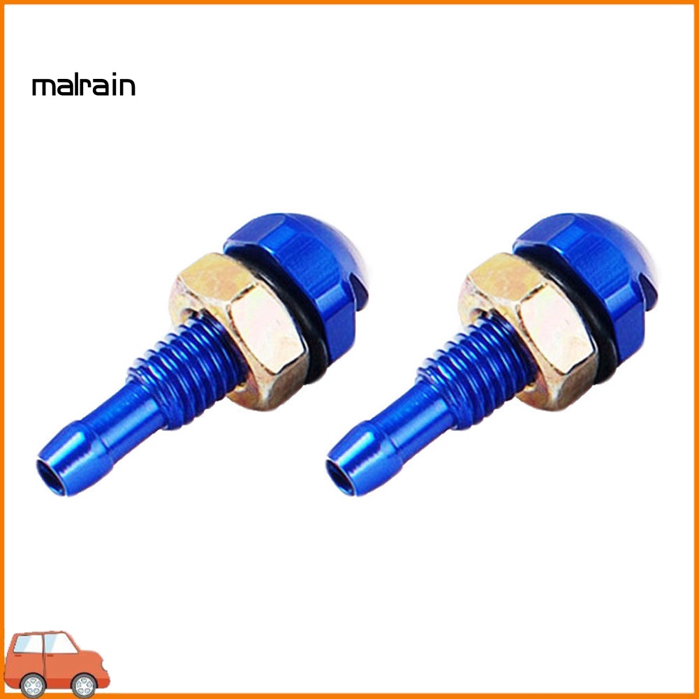 Bộ 2 Vòi Phun Nước Kính Chắn Gió Trước Bằng Hợp Kim Nhôm Cho Xe Hơi
