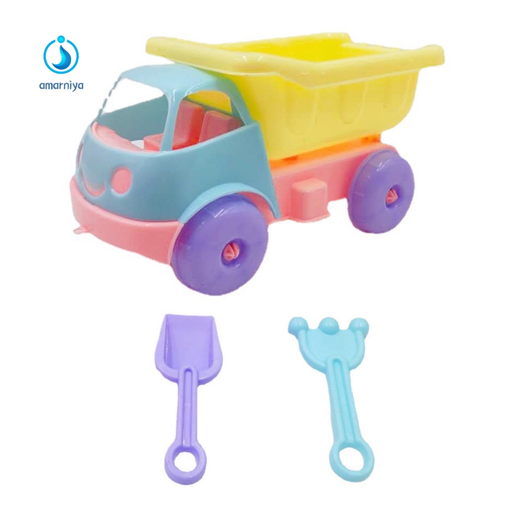 Set 3 Xe Đồ Chơi Cát Cho Bé Edge