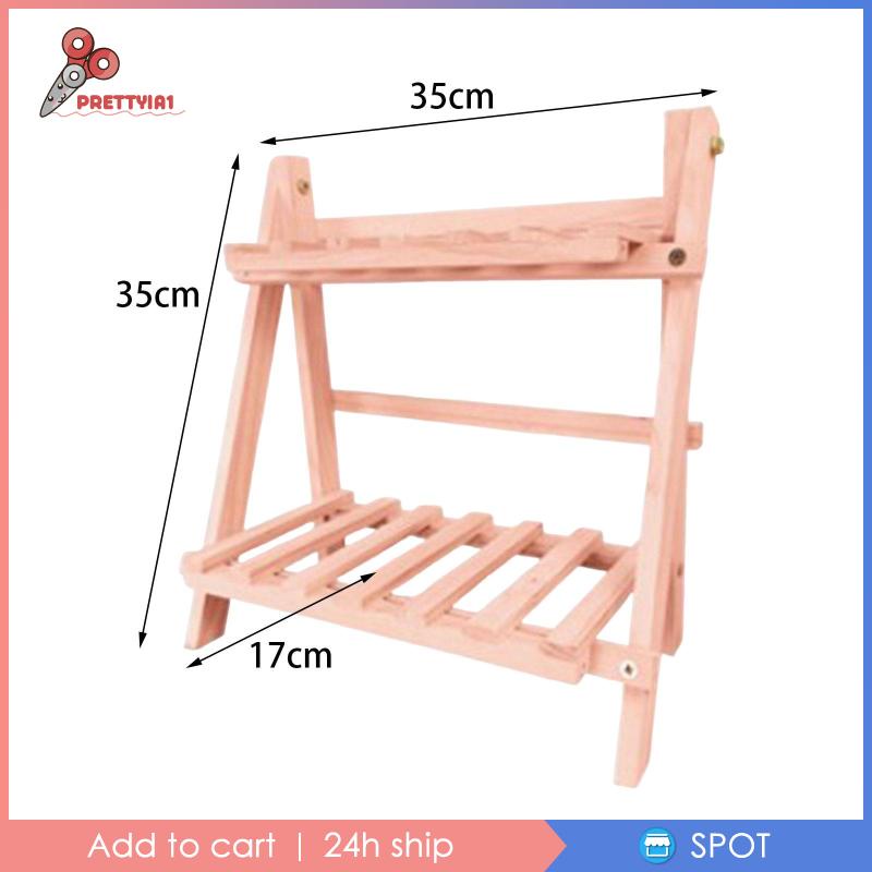 Kệ Sách Bằng Gỗ Prettyia1 Dành Cho Trẻ Em