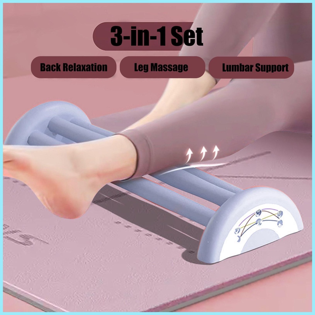 Dụng Cụ Mát Xa Kéo Căng Cơ Lưng Bán Nguyệt Cho Bạn Bè tdevn tdevn