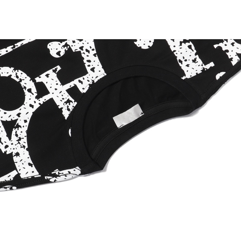 D-io / Áo Thun cotton Tay Ngắn In LOGO Hoa Sứ Siêu Ngầu Phong Cách Đường Phố Mới Nhất Thời Trang Cho Nam Và Nữ Jdrtxfhrdf