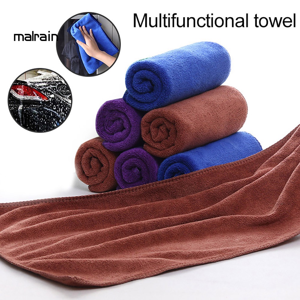 Bộ 10 Khăn Lau Kính Chắn Gió Xe Hơi Bằng Sợi Microfiber