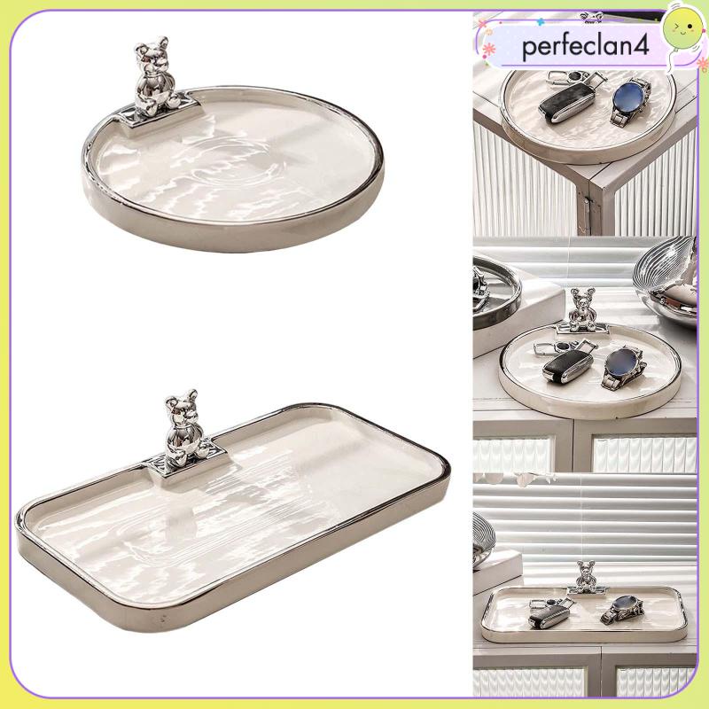 Khay Đựng Trang Sức / Chìa Khóa Trang Trí Phòng Ngủ / Nhà Tắm 4 Cái