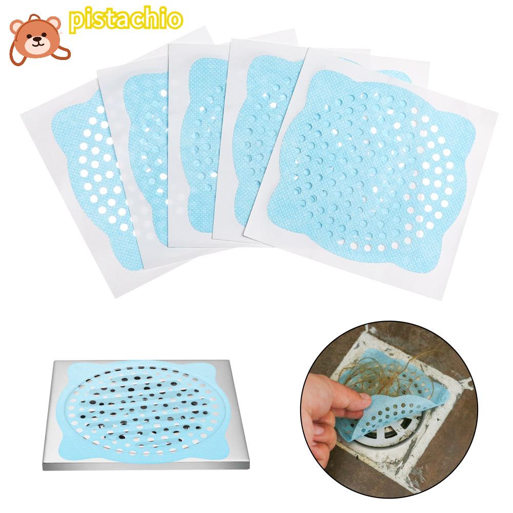 Set 10 Tấm Chặn Tóc Dùng Một Lần Cho Bồn Tắm Bồn Rửa Chén Ốp