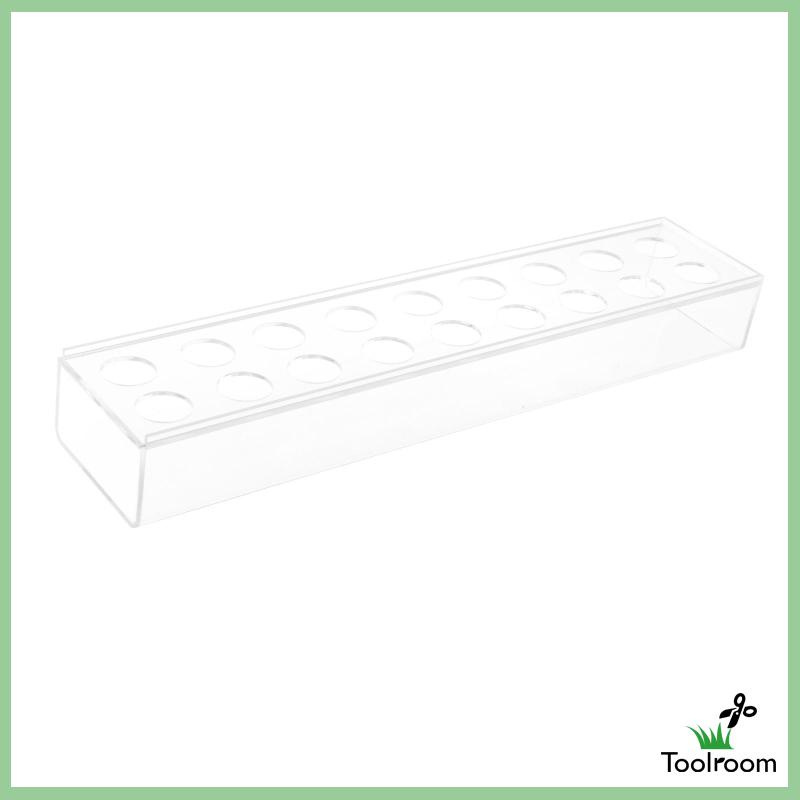 Lọ Hoa Hình Chữ Nhật Bằng Acrylic Trong Suốt Để Bàn Ăn