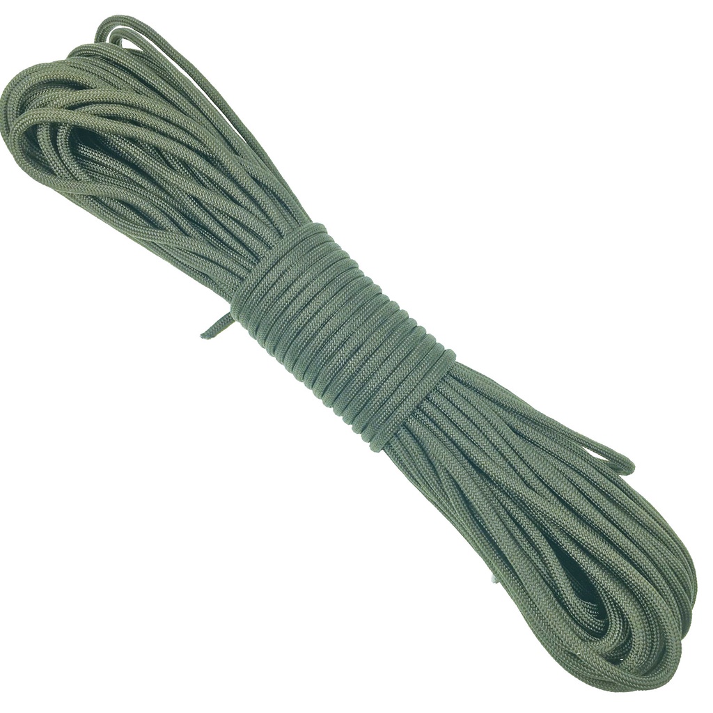 Cuộn Dây Dù Nylon 7 Sợi Lin10 5mm 750LB (15 / 30M) Dùng Cho Leo Núi
