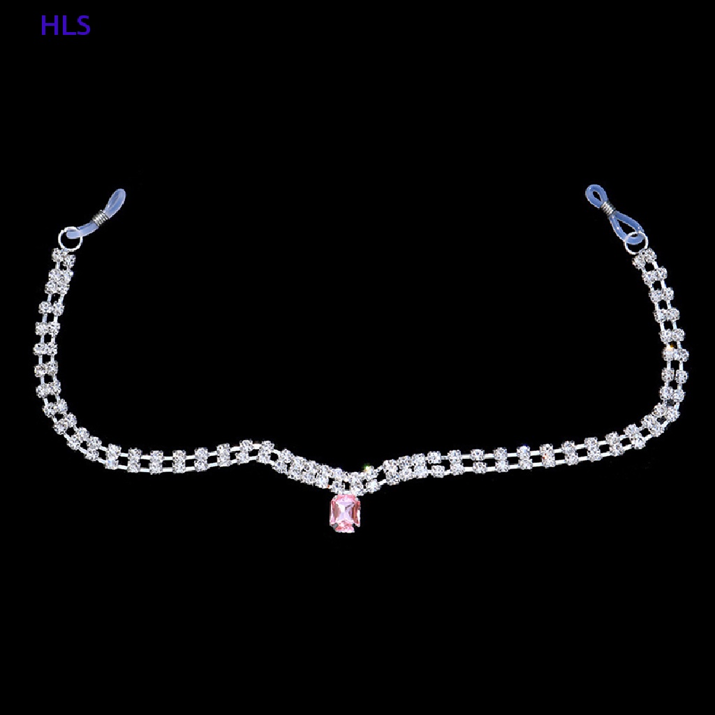 [HLS] Dây Đeo Mắt Xích Đính Đá Pha Lê Trang Trí Áo Ngực Thời Trang Đi Biển Làm Quà Tặng Cho Nữ