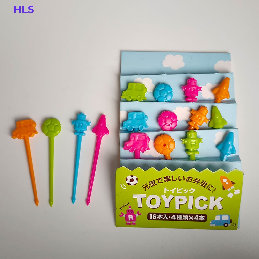 [HLS] Set 16 Nĩa Ăn Tráng Miệng / Đồ Ăn Tráng Miệng Hình Xe Hơi / Máy Bay / Máy