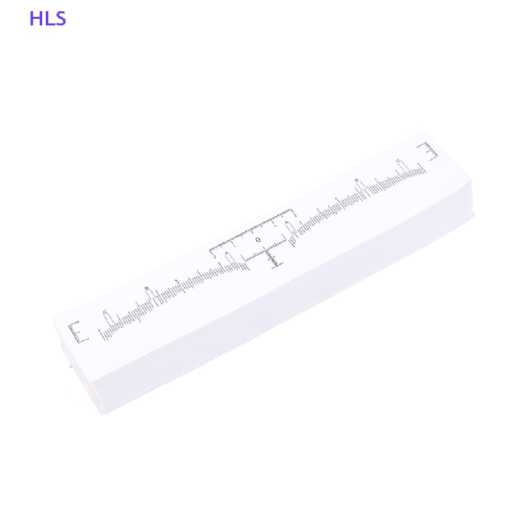 Bộ 100 Thước Kẻ Lông Mày Bán Vĩnh Viễn Dùng Một Lần