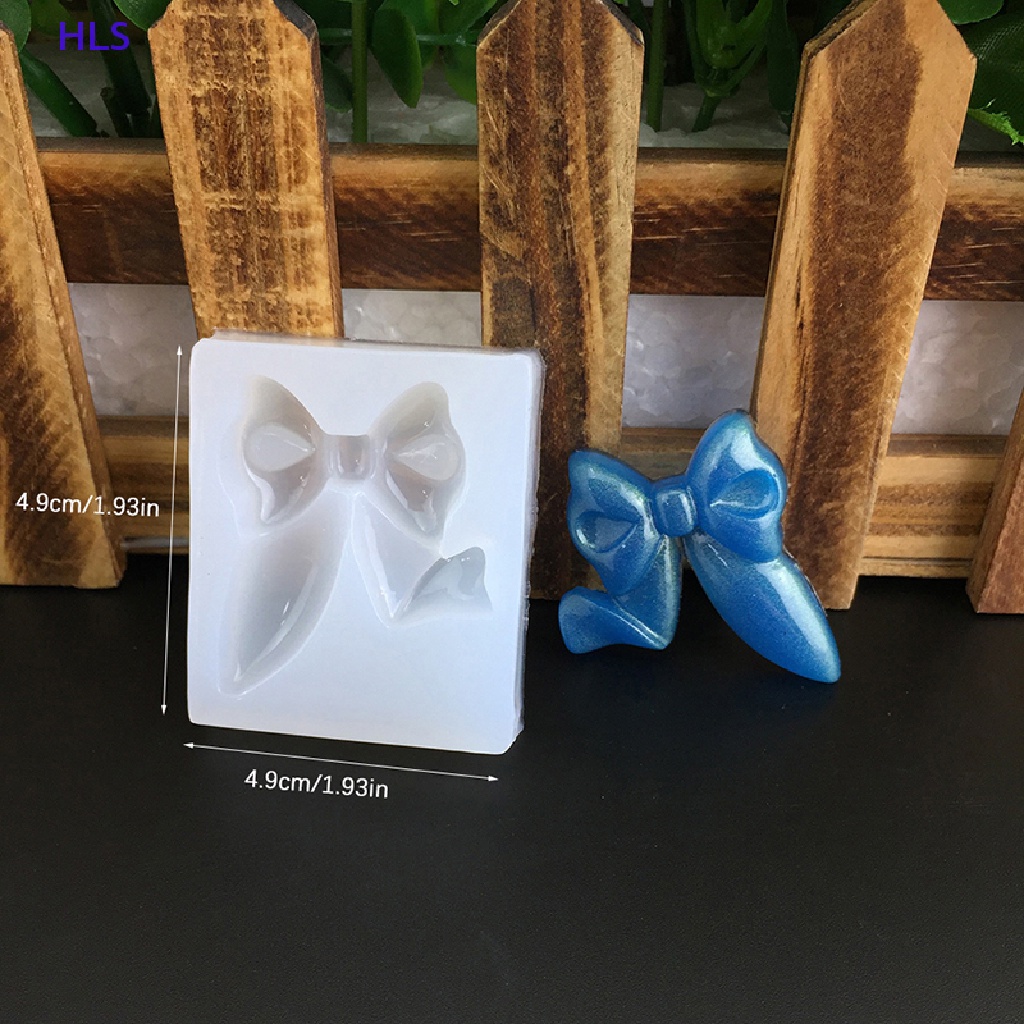Khuôn Silicone Làm Bánh Cupcake / Sô Cô La Hình Tai Thỏ / Nơ Xinh Xắn