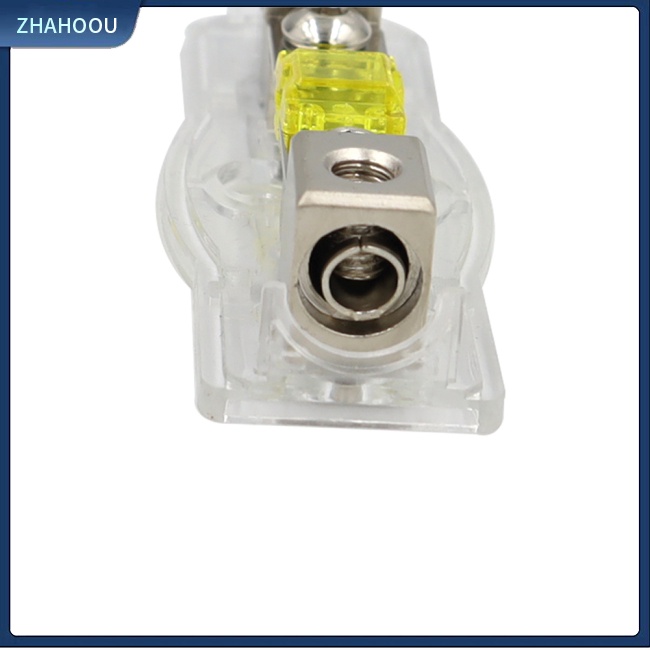 ☃Phụ Kiện Trang Trí Nhà Cửa Kiểu Dáng Dễ Thương Xinh Xắn☃ Giá Đỡ Cầu Chì Mini 4 / 8GA In 4 / 8GA Ra 30A-120A Cho Xe Hơi