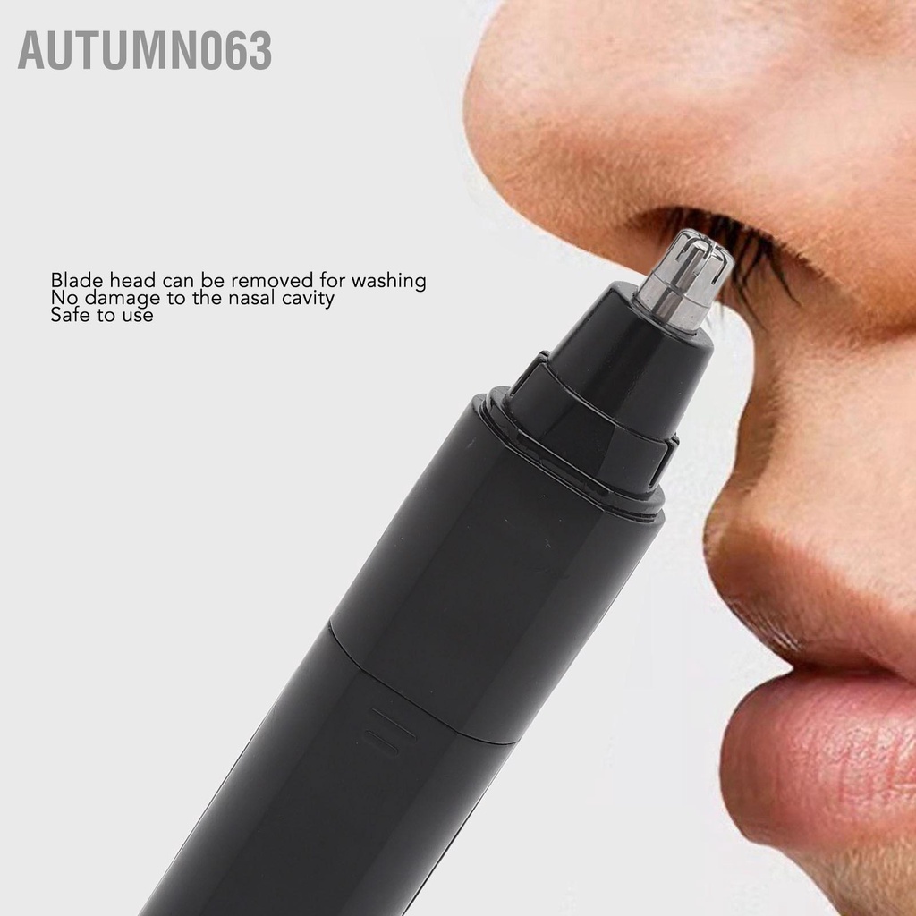 Tông Đơ Tỉa Lông Mũi Không Đau Xoay 360 Độ Tiện Dụng