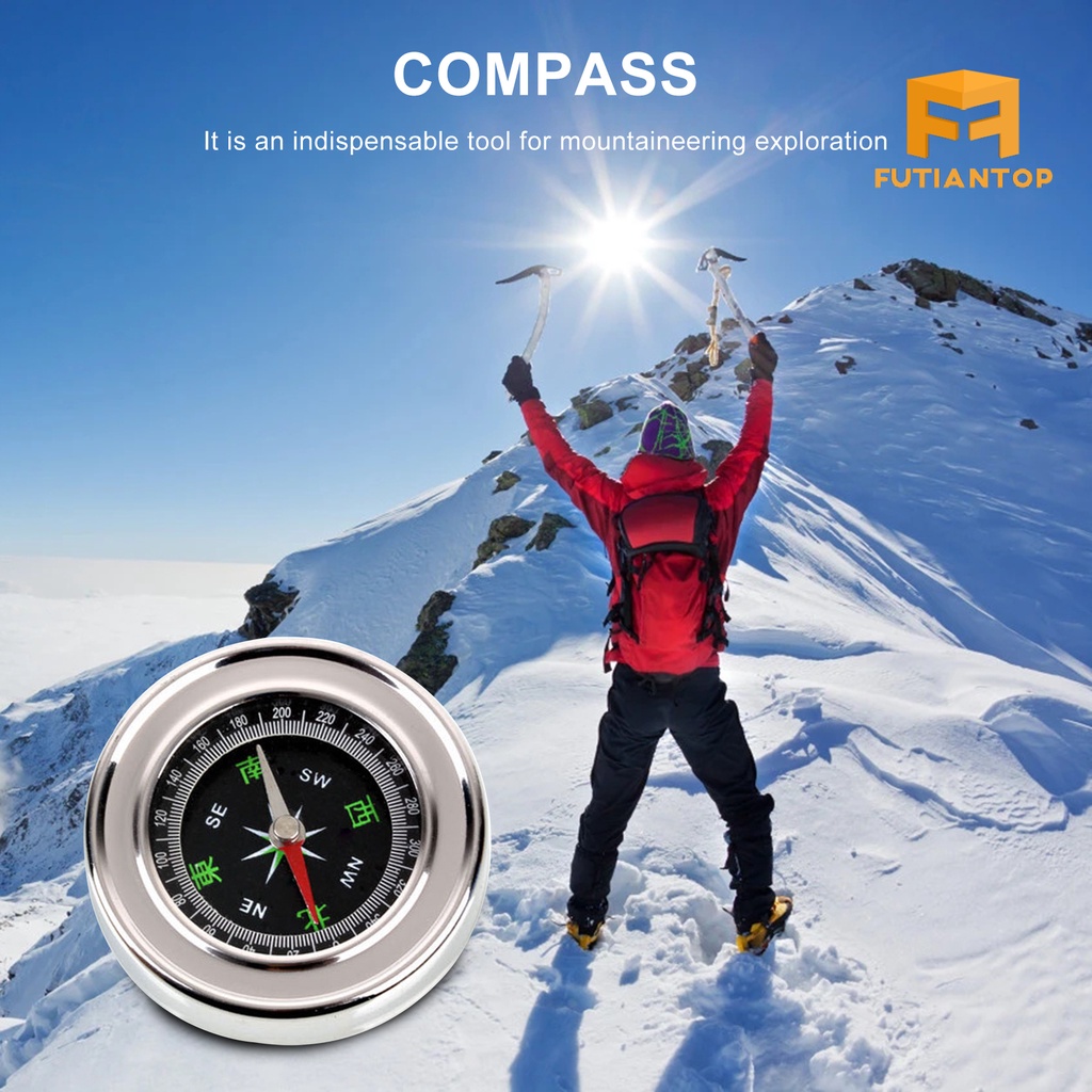 La Bàn Hướng Mini Trọng Lượng Nhẹ NY-Compass Chuyên Dụng
