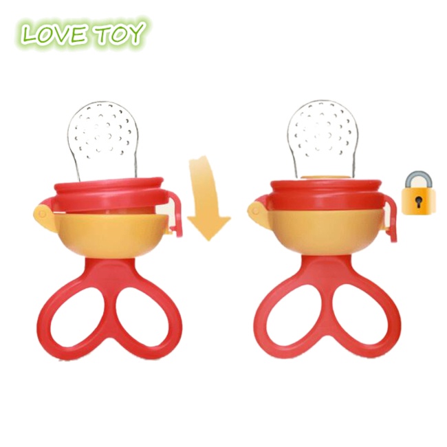 Núm Ti Giả Bằng Silicone Cho Bé Tập Ăn Dặm