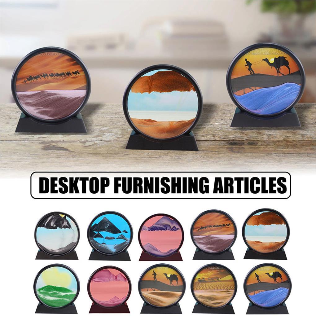 [hxbgxb] Khung Ảnh Nghệ Thuật 3D Chuyển Động Cát Cho Ngày Lễ Tình Nhân / Ngày Của Mẹ