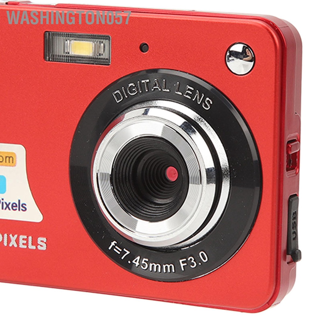 Có thể bán buôn Máy Ảnh Kỹ Thuật Số 4K 48MP Chống Rung Zoom 8X Với Màn Hình Hiển Thị LCD 2.7 Inch C3 48 Red Washington057 Hàng giao ngay
