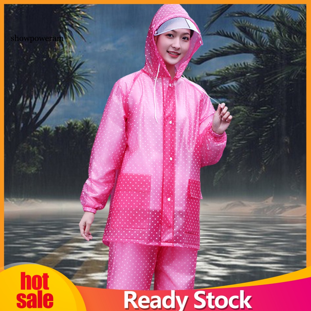 1 Bộ Áo Mưa Dây Rút Gồm 5 Kiểu Tùy Chọn