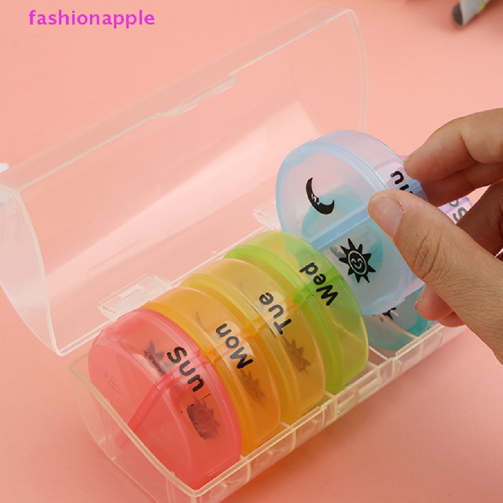 Hộp Đựng Thuốc 2 Lần Am Pm Sức Chứa Lớn 7 Ngày