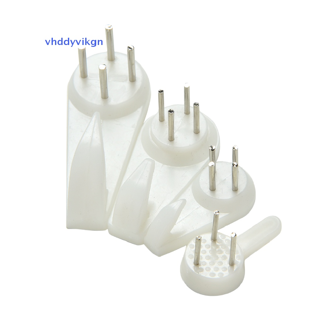Set 20 Móc Treo Khung Ảnh Bằng Nhựa Cứng Màu Trắng