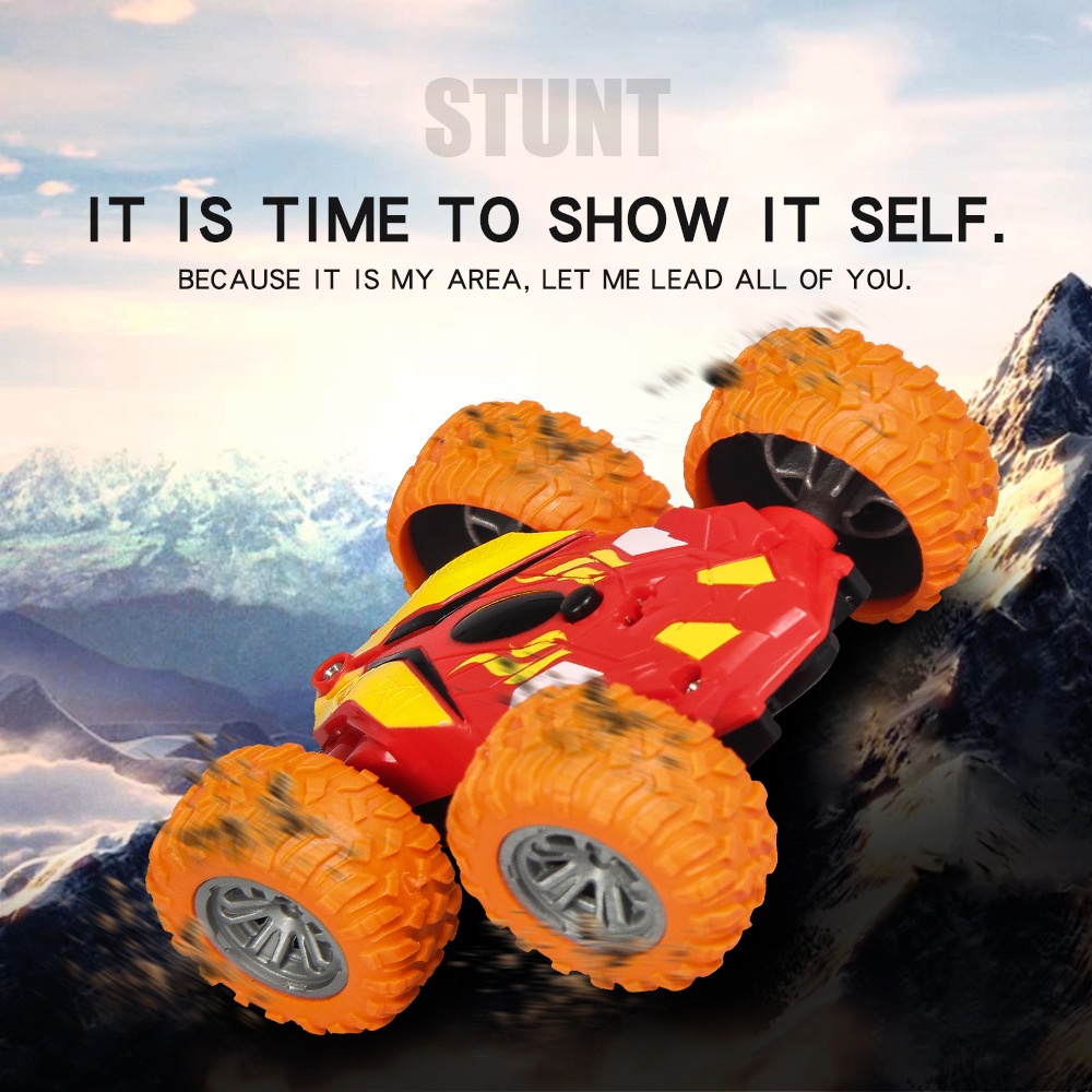 Xe Hơi Điều Khiển Từ Xa mini 2.4G Hai Mặt Độc Đáo Cho Bé Trai