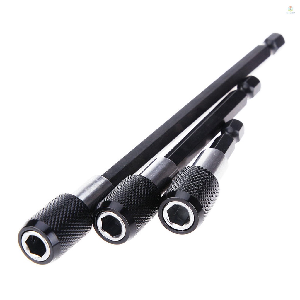 Bộ 3 Món Giá Đỡ Mũi Khoan Từ Tính 1 / 4 Tháo Lắp Nhanh