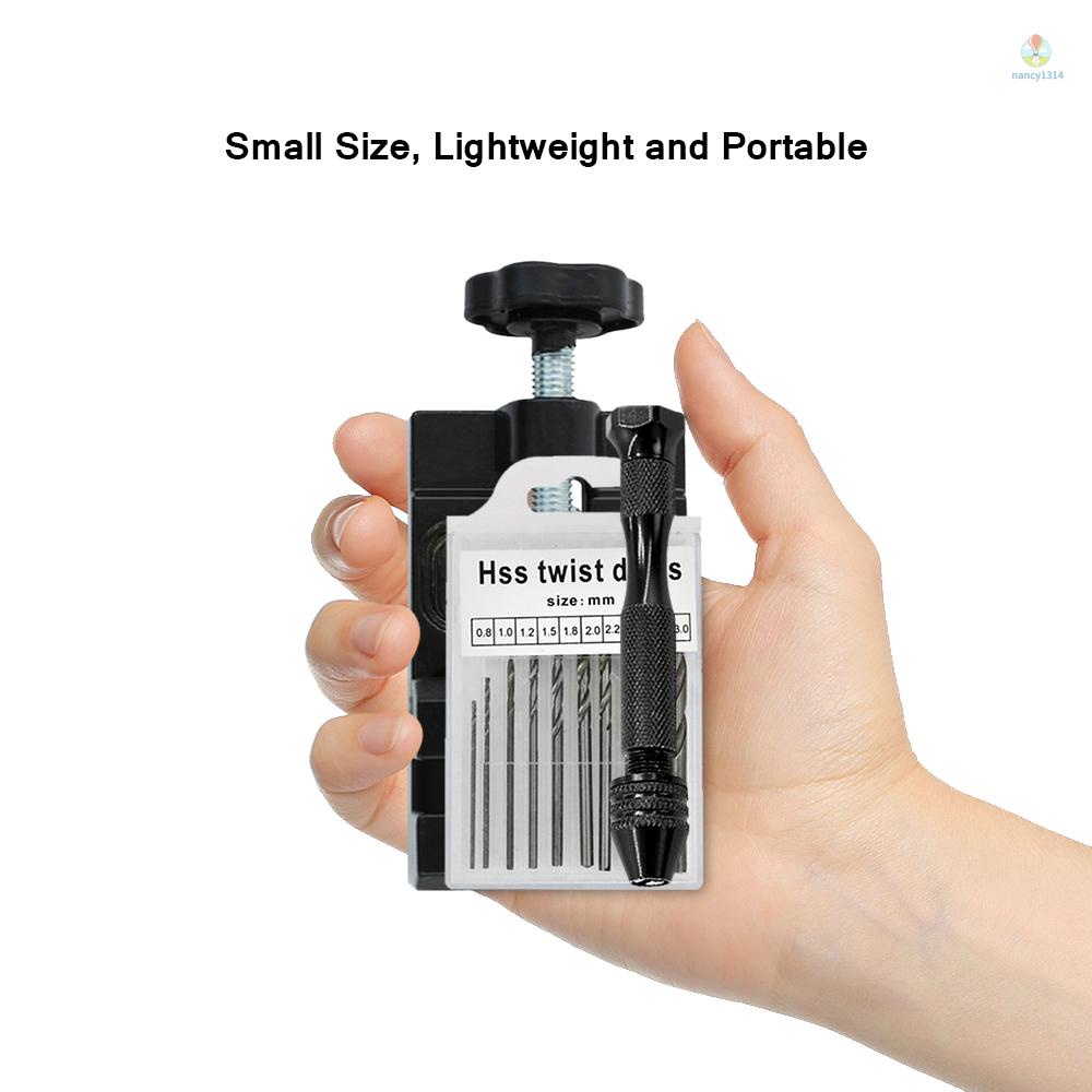 Bộ 12 Mũi Khoan Phẳng Mini 0.8mm-3.0mm HSS Đa Năng Chuyên Dụng Làm Đồ Gỗ DIY