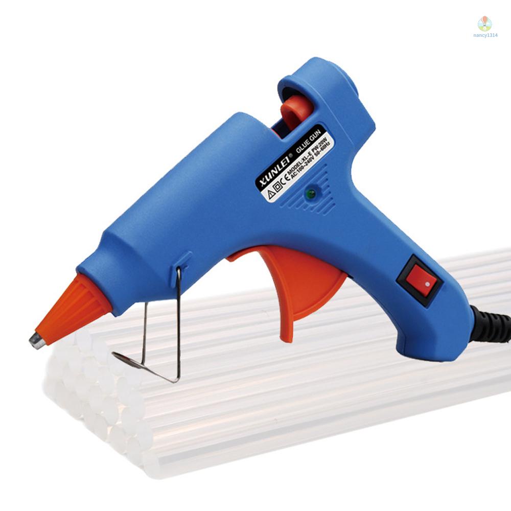 Máy Bắn Keo Nóng Chảy 20W Kèm 30 Que Keo Chuyên Dụng