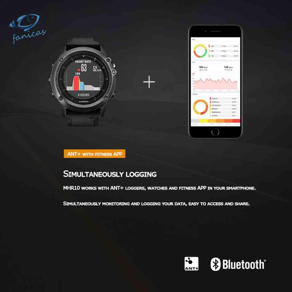 Thiết Bị Cảm Biến Tốc Độ Gemini 210 S3 + Bluetooth Cho Garmin Bike