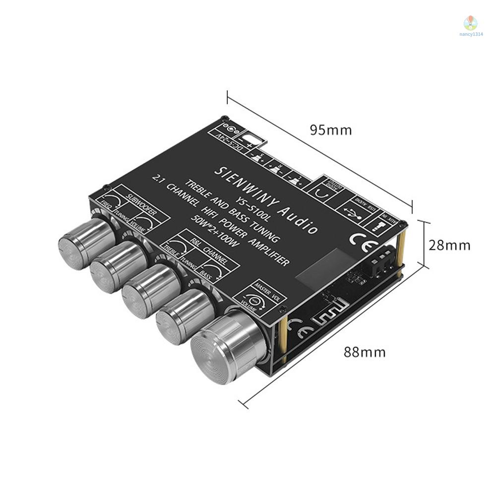 Mô Đun Khuếch Đại Âm Thanh BT 2.1 Kênh Đa Năng Chuyên Dụng
