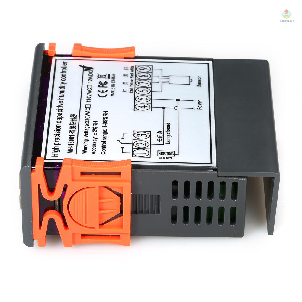 Bộ Điều Khiển Độ Ẩm Không Khí 10A 12V 1% ~ 99%