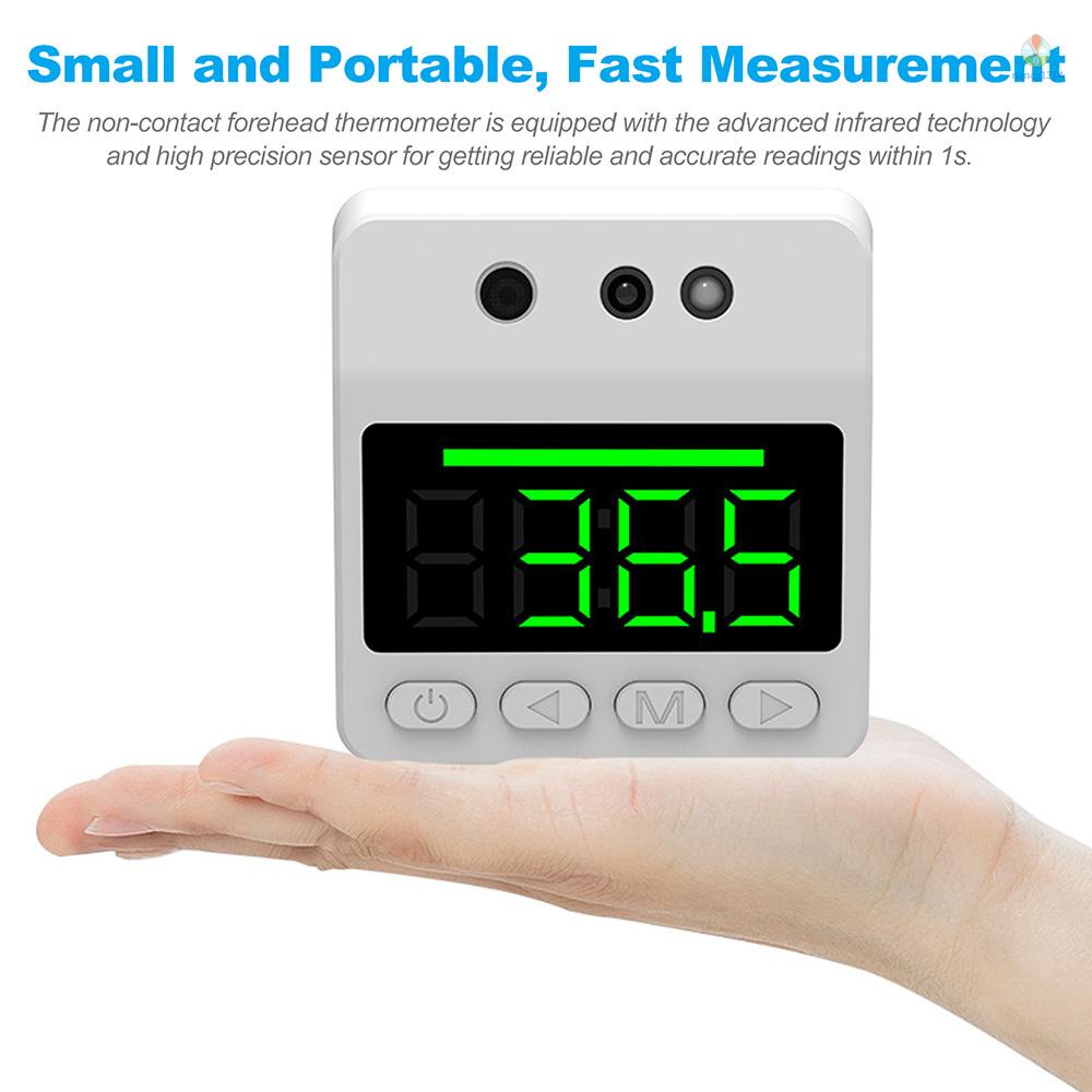 Nhiệt Kế Hồng Ngoại Kỹ Thuật Số Gắn Tường Không Tiếp Xúc °Phụ Kiện C / C / Chuyên Dụng Chất Lượng °Đồng Hồ Báo Thức Kỹ Thuật Số 3 Màu Tùy Chọn Kèm Công Tắc Tiện Dụng Cho Gia Đình / Văn Phòng