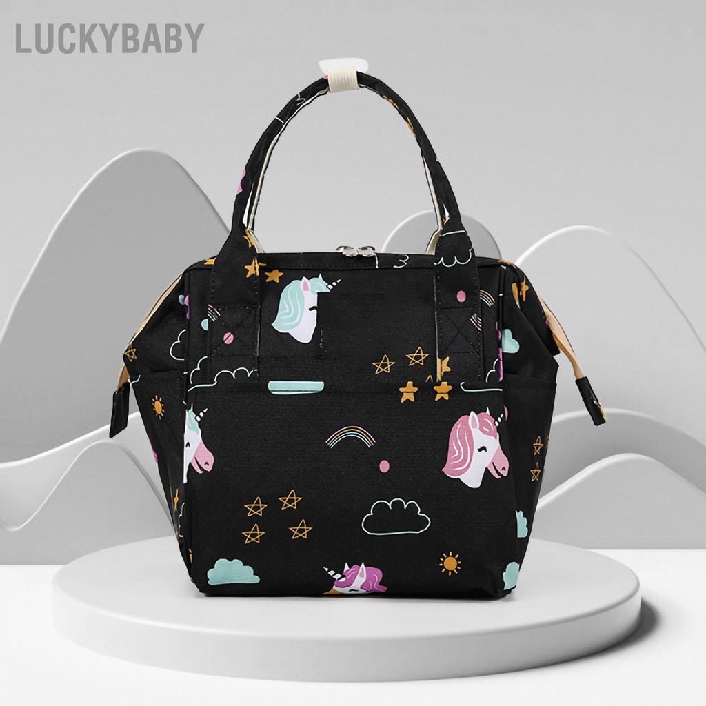 Túi Đựng Bỉm Bằng Vải Oxford Gọn Nhẹ Đa Năng - HILUCKYBABY