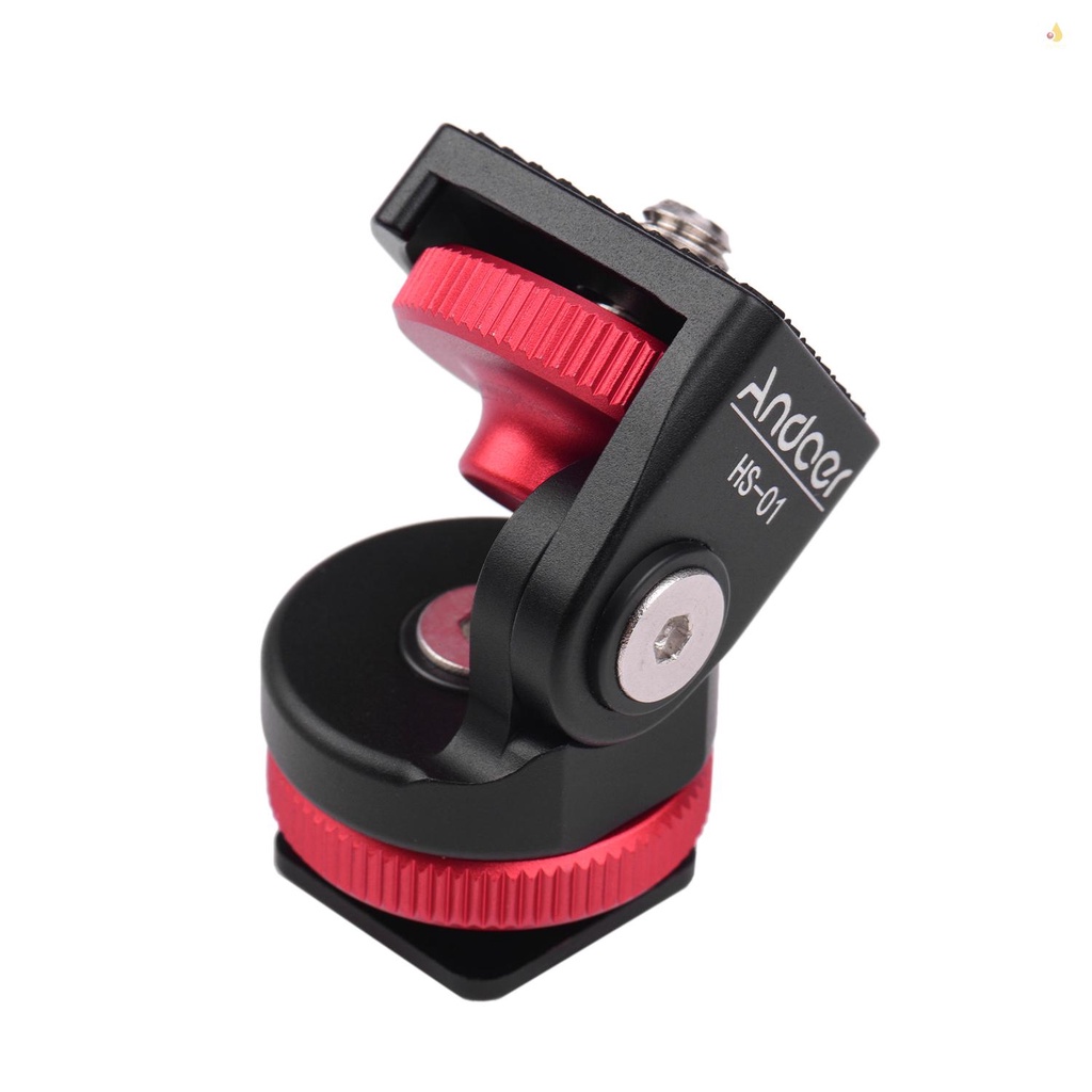 Giá Đỡ Hợp Kim Nhôm 1 / 4 Inch Cho Máy Ảnh Andoer HS-01