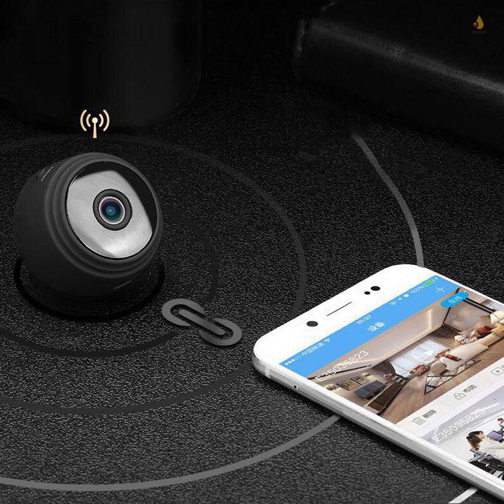 Camera Mini Bằng Kim Loại Kết Nối WIFI Trọng Lượng Nhẹ 1080P Kèm Giá Đỡ Tiện Dụng