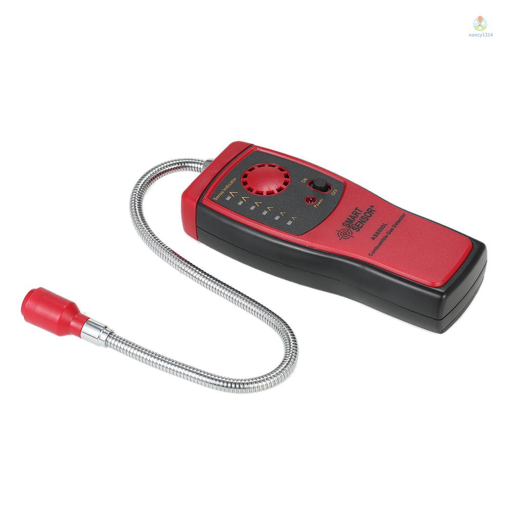 Thiết Bị Kiểm Tra Rò Rỉ Khí Gas Mini Cầm Tay Cảm Biến Thông Minh Có Âm Thanh Và Ánh Sáng