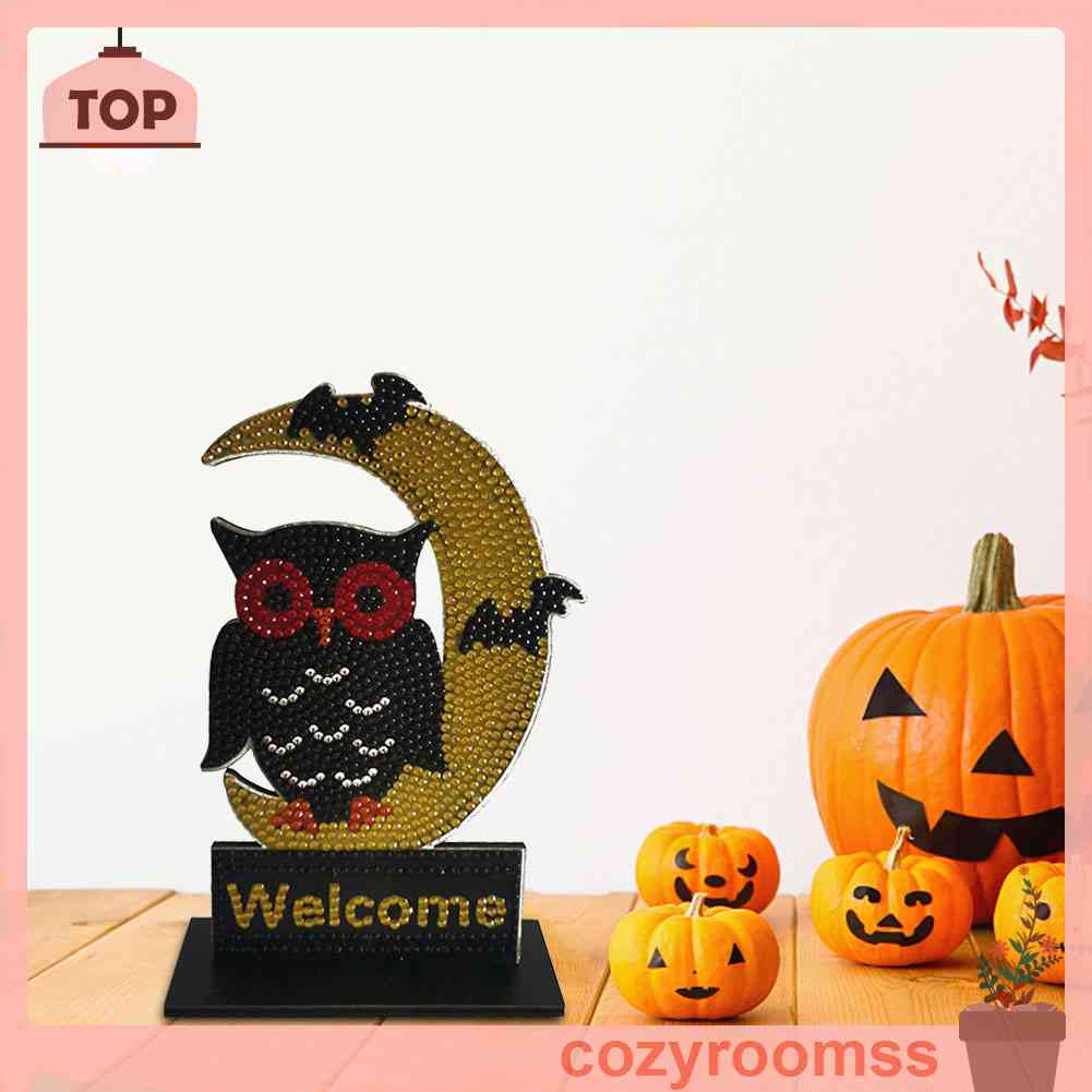 Bộ Tranh Đính Đá 5D Tự Làm Họa Tiết Halloween / Giáng Sinh