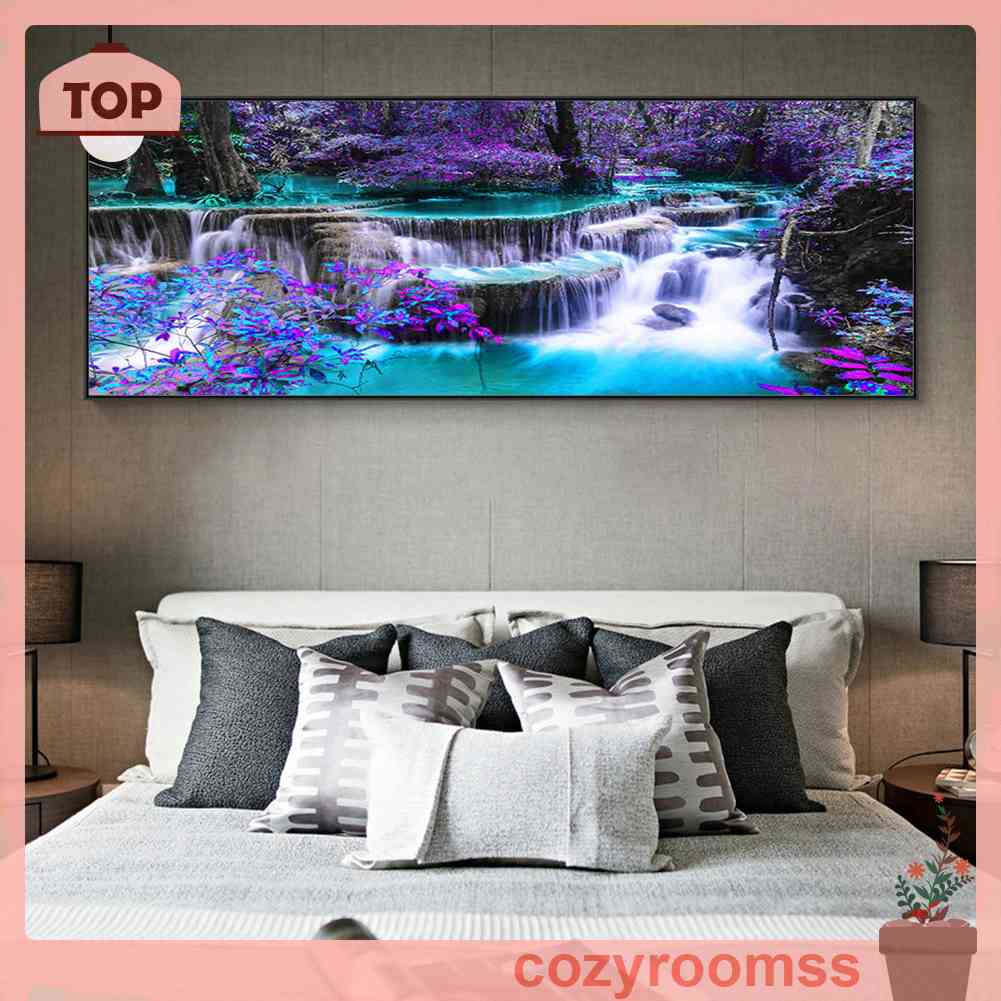 Tranh Đính Đá Kim Cương Toàn Bộ 5D Diy Hình Vẽ Núi Rơi