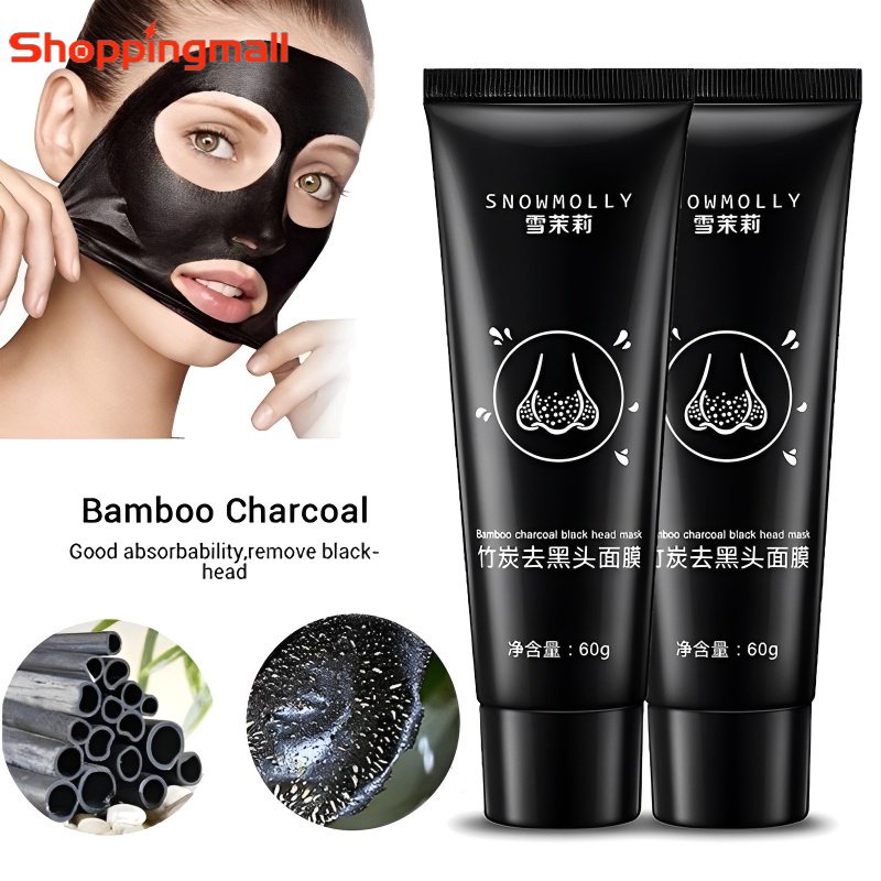 Mặt Nạ Than Tre Lột Mụn Đầu Đen Làm Sạch Sâu Kiềm Dầu Se Khít Lỗ Chân Lông