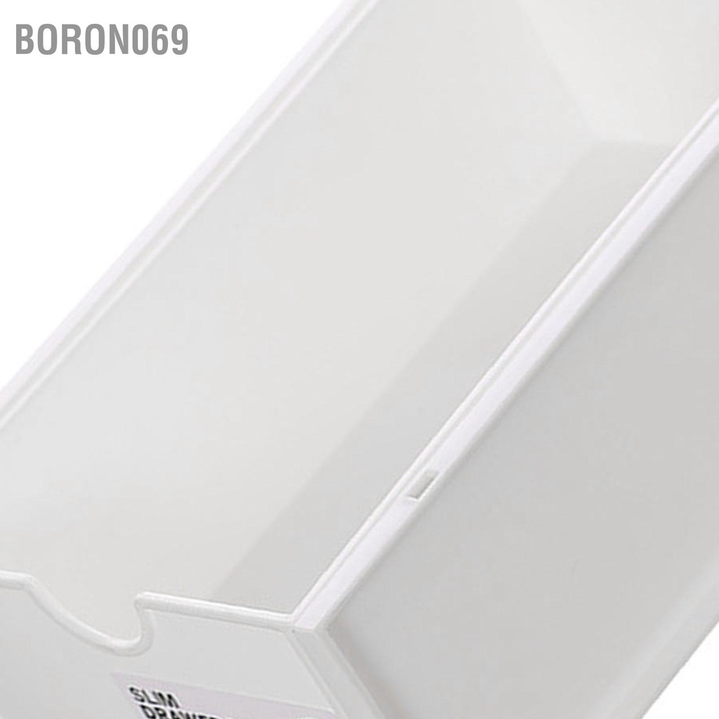 Boron069 Máy Tính Để Bàn Hộp Bảo Quản Nhựa Trang Điểm Tổ Chức Đồ Văn Phòng Phẩm Có Ngăn Kéo