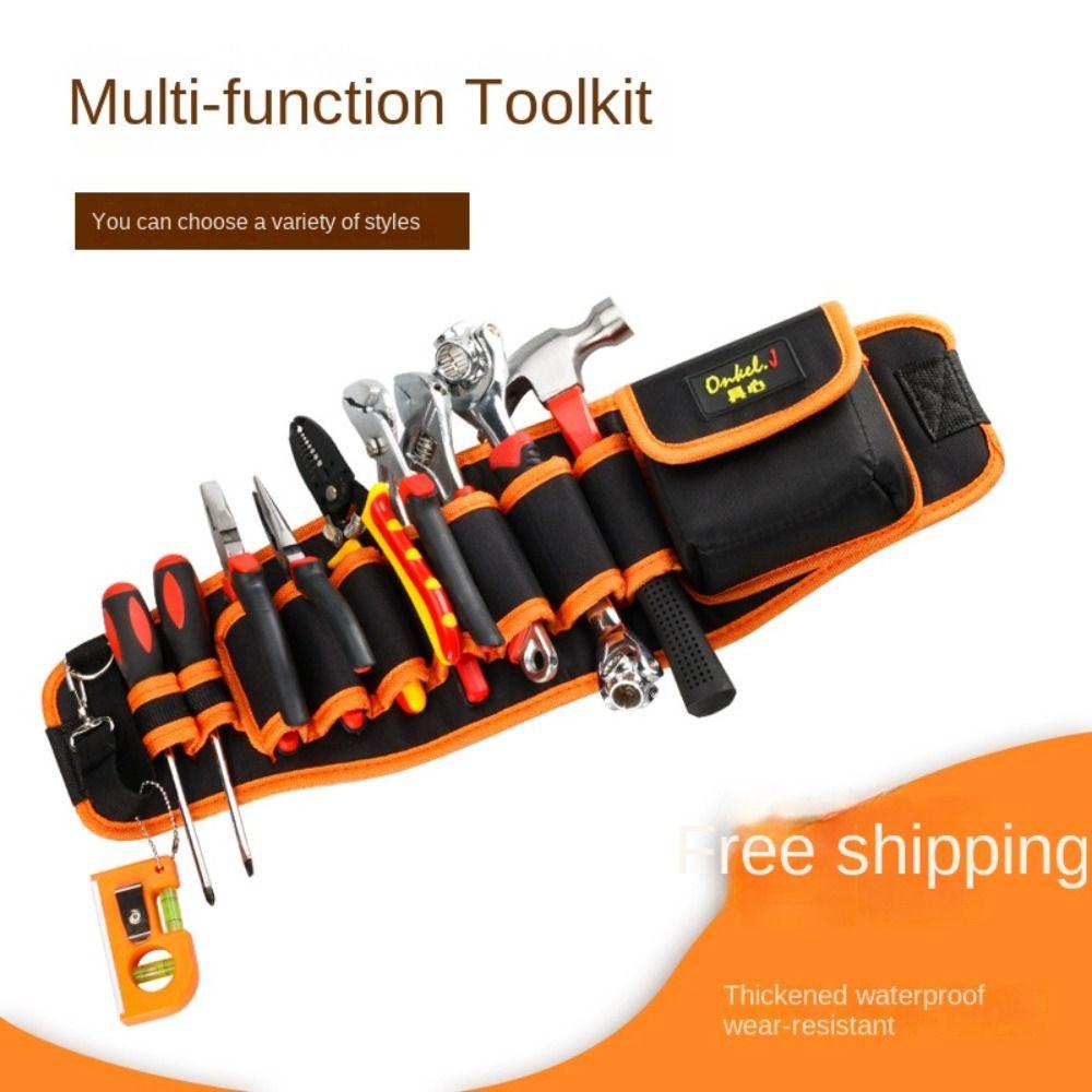 Túi Canvas Đeo Hông Đựng Dụng Cụ Sửa Chữa Đa Năng Cho Thợ Điện
